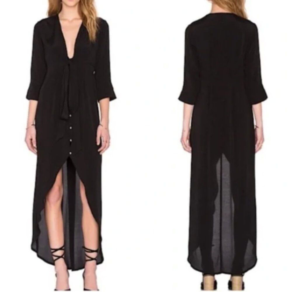 Anthropologie x Knot Sisters Black Dress